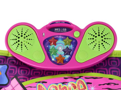 Gyerek táncszőnyeg Elemről működő Fények Hangok tánchoz 91cm x 93cm