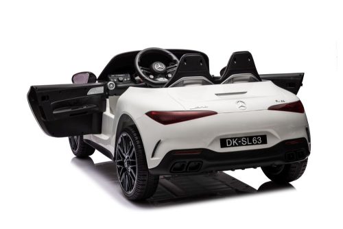 Mercedes AMG SL63 akkumulátoros autó fehér