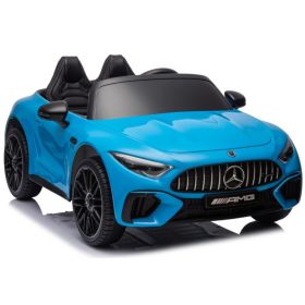Mercedes AMG SL63 akkumulátoros autó, kékre fényezve