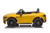 Mercedes AMG SL63 akkumulátoros autó, sárga fényezéssel