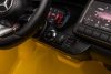 Mercedes AMG SL63 akkumulátoros autó, sárga fényezéssel