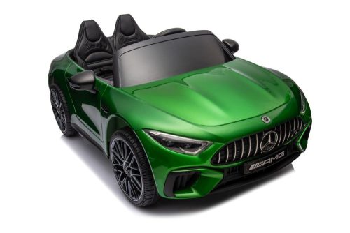 Elektromos kisautó Mercedes AMG SL63 zöldre fényezve