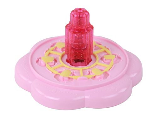 Köröm készlet Pink Nail Tips matricák gyémántok