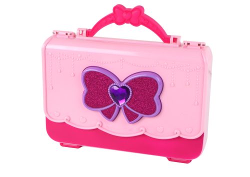 Bőrönd köröm kiegészítőkkel Manikűr matricák Köröm tippek