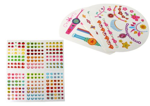 Beauty Set Bőrönd Kiegészítőkkel Gyűrűk Tetoválások