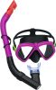 Búvárkészlet maszk Tube Pink 24070 színben