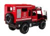 Off-Road Vehicle Fire Department Red Opening Doors Sounds Lights