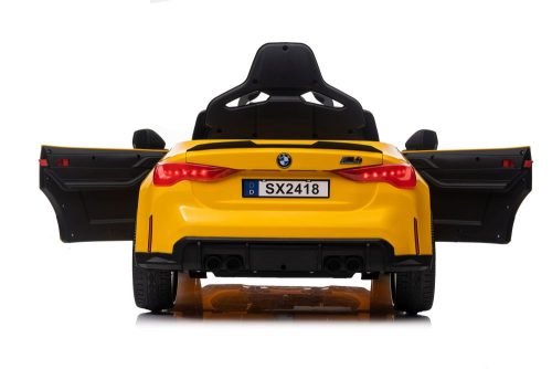 Electric Ride On Car BMW M4 sárga