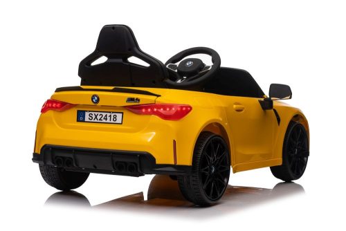 Electric Ride On Car BMW M4 sárga