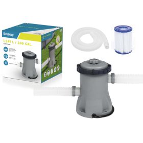 Szűrőszivattyú úszómedencéhez 1249L/h Bestway 58381