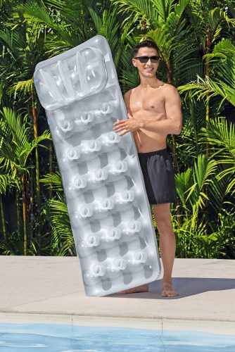 Felfújható úszómatrac szürke 188 x 71 cm Bestway 43024