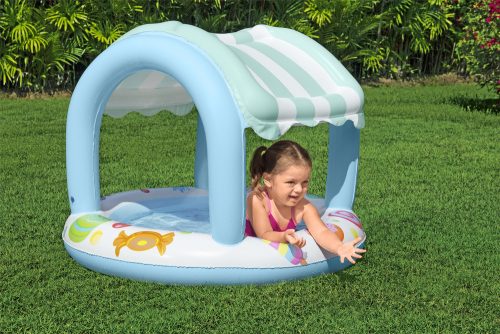 Felfújható kerti medence fedéllel Bestway Pool 52638 104cm