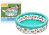 Felfújható kerti medence gyerekeknek állatokkal 102 cm Bestway 51008
