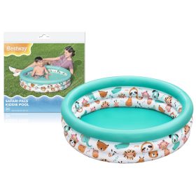   Felfújható kerti medence gyerekeknek állatokkal 102 cm Bestway 51008
