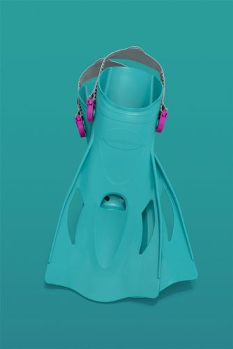 Búvárkészlet maszk, légzőcső, uszonykék, Bestway 25020