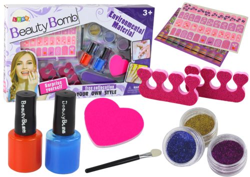 Körömfestő készlet Beauty Bomb XXL matricák