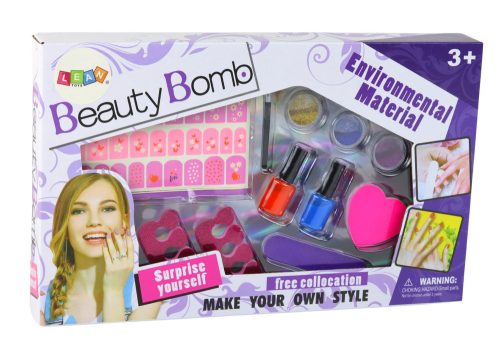 Körömfestő készlet Beauty Bomb XXL matricák