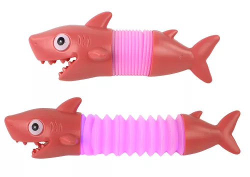 Shark Stretching Antistressz izzó pop cső