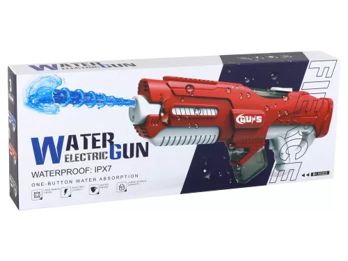 Nagy szürke vízipisztoly 750 ml-es poharak