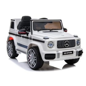 Elektromos felhajtható autó Mercedes G63 fehér