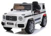 Elektromos felhajtható autó Mercedes G63 fehér