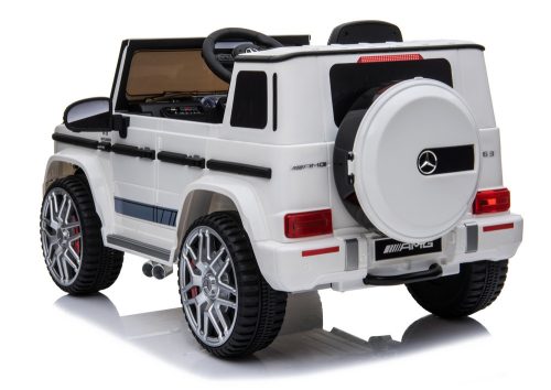 Elektromos felhajtható autó Mercedes G63 fehér