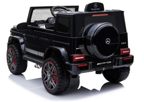 Electric Ride On Car Mercedes G63 Fekete