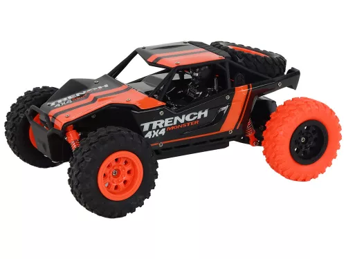 Távirányítós terepjáró autó R/C 1:24 Narancs