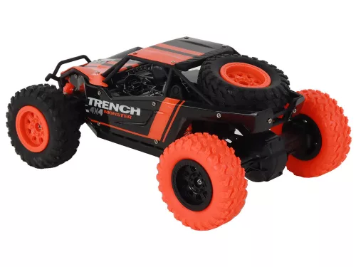 Távirányítós terepjáró autó R/C 1:24 Narancs