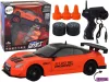 Távirányítós sportautó R/C 1:24 narancssárga cserélhető kerekek