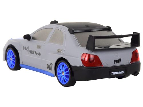 Távirányítós sportautó R/C 1:24 szürke cserélhető kerekek