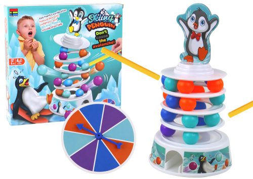 Arcade játék Penguin Balls Slide Tower Balls