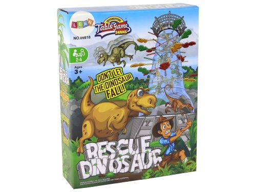 Családi árkádjáték Hulló dinoszauruszok pálcikák tornya