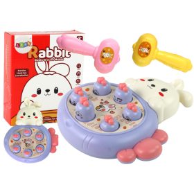   Whac-A-Mole Purple Whac-A-Mole Arcade sárgarépa-zúzó nyúl játék