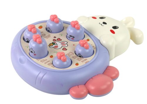 Whac-A-Mole Purple Whac-A-Mole Arcade sárgarépa-zúzó nyúl játék