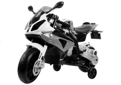 BMW S1000RR Silver – elektromos motorozás