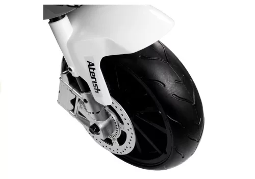 BMW S1000RR Silver – elektromos motorozás