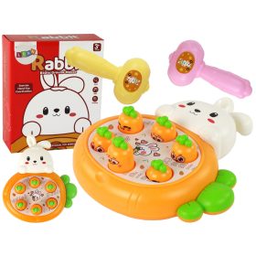 Whac-A-Mole Arcade sárgarépa zúzódó nyúl játék