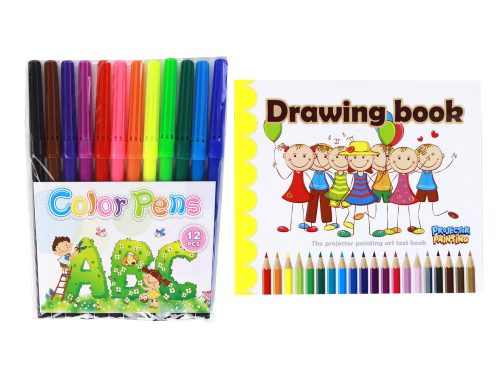 Egyszarvú projektor festőasztal tábla rózsaszín