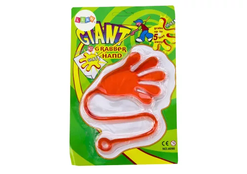 Ragadós kézi elasztikus nyálkás narancs