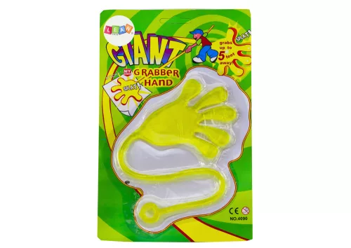 Ragadós kézi rugalmas nyálka sárga