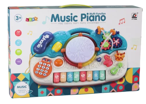 Orgona Piano Oktatási Zene Dob Hangok Könnyen