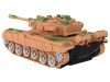 R/C Tank távirányítós fények Hang homok 1:18 27MHz