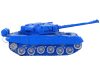 R/C Tank Távirányítós Fények Hang Kék 1:18 27MHz