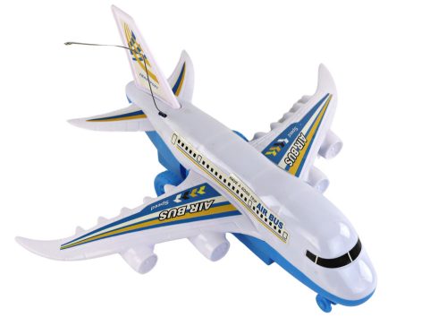 Utasszállító repülőgép távirányítós R/C lámpák fehér barkácsolás