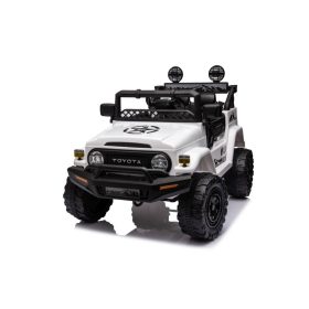 Akkumulátoros autó Toyota FJ White 4x4