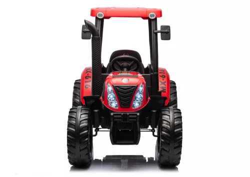 Akkumulátoros traktor A011 24V piros