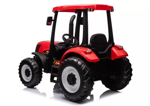 Akkumulátoros traktor A011 24V piros