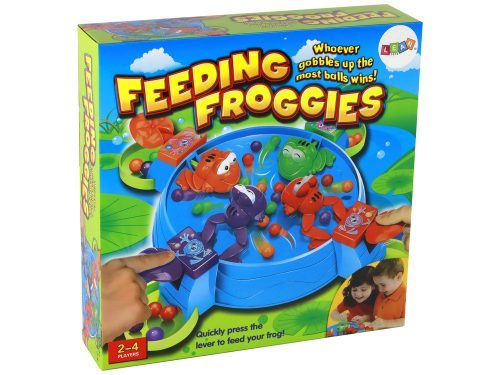 Hungry Frogs Arcade játék Feed the Frog the Balls