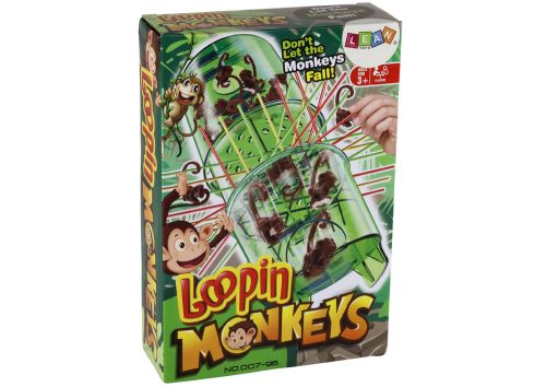 Arcade játék Kapd el a majmot, hulló majmok pálcái